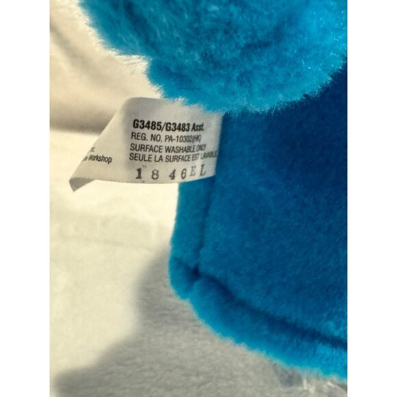 Fisher Price. Mattel. Cookie Monster Hand Puppet Plush. Sesame Street. 2004 - Picture 4 of 7